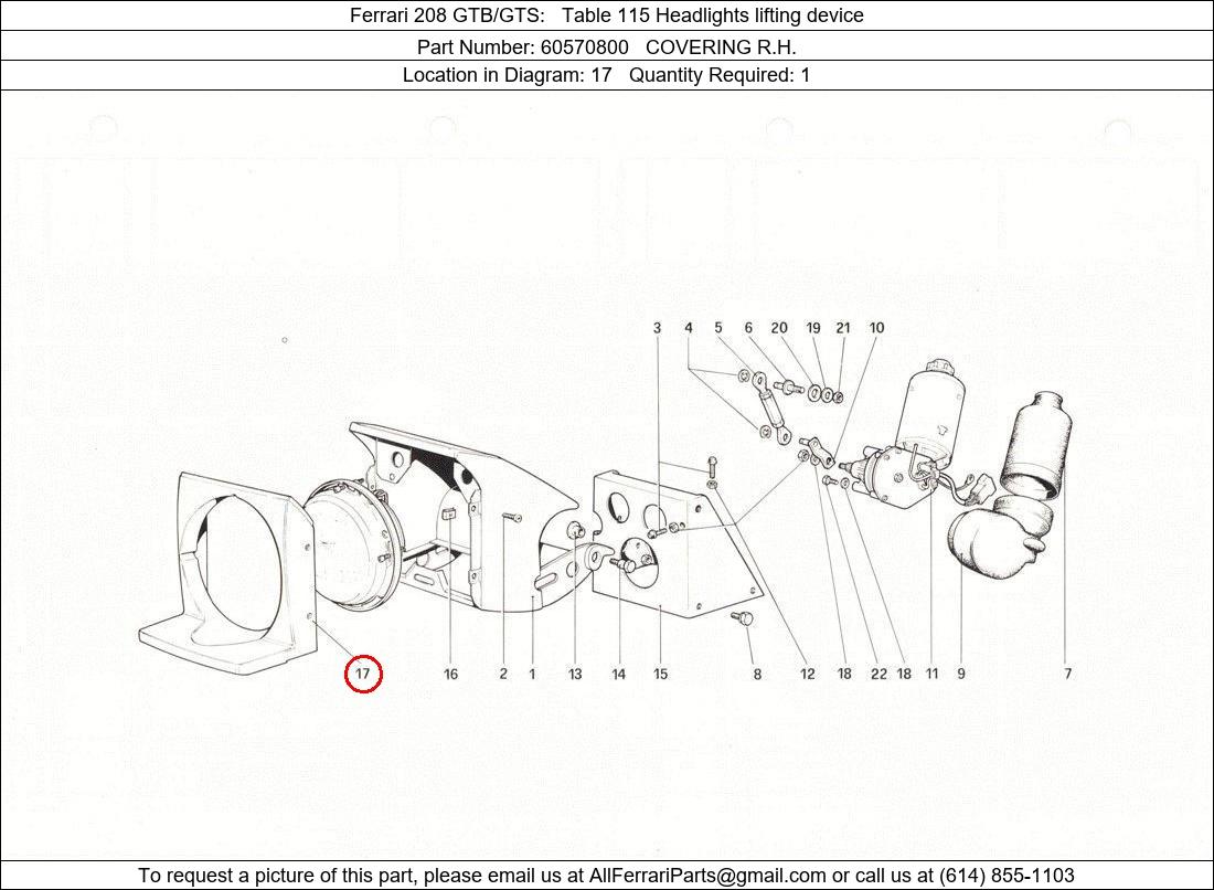 Ferrari Part 60570800