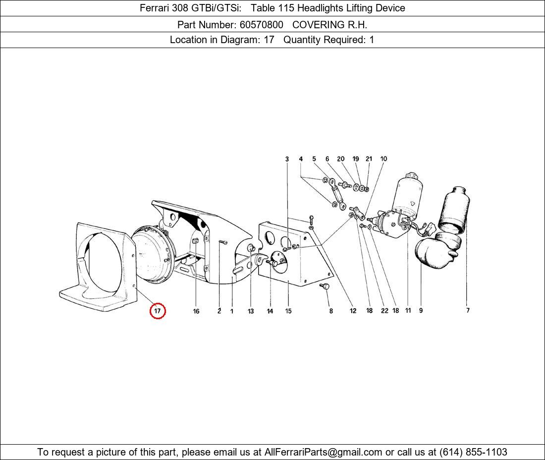 Ferrari Part 60570800