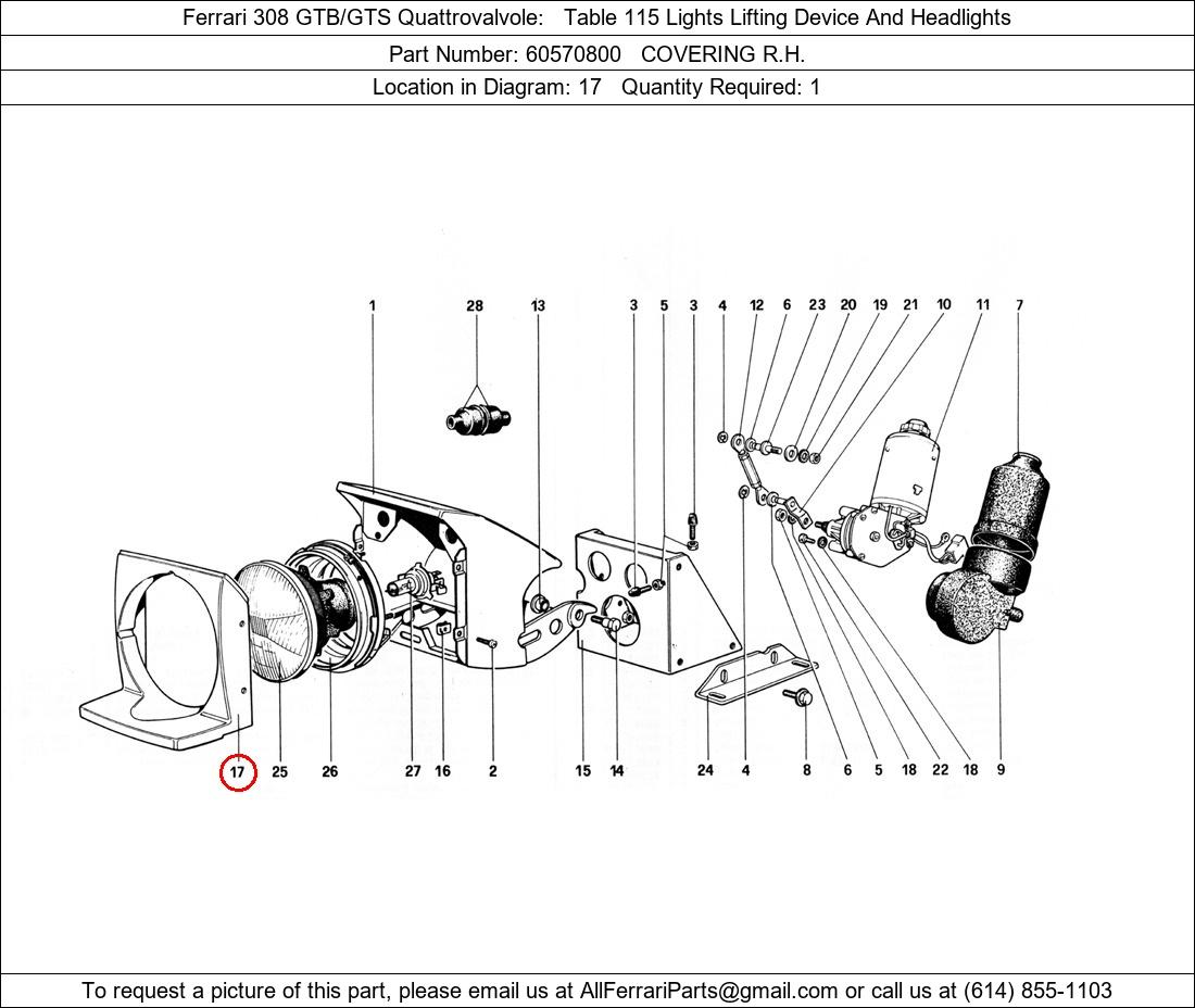 Ferrari Part 60570800