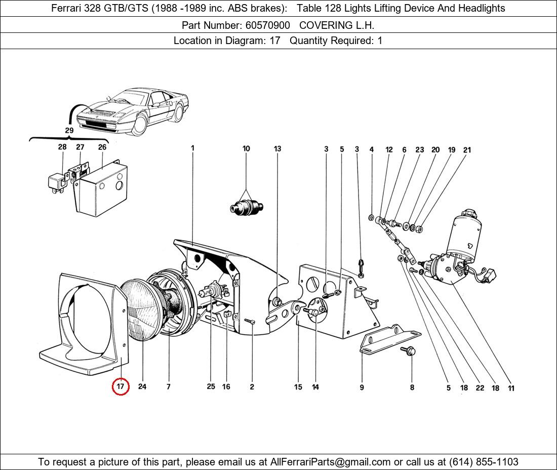 Ferrari Part 60570900