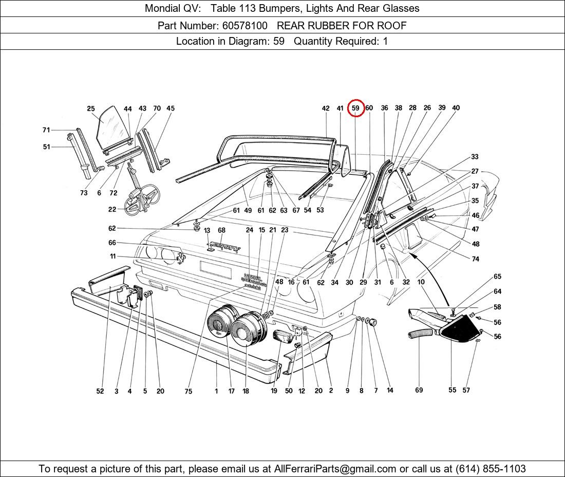 Ferrari Part 60578100