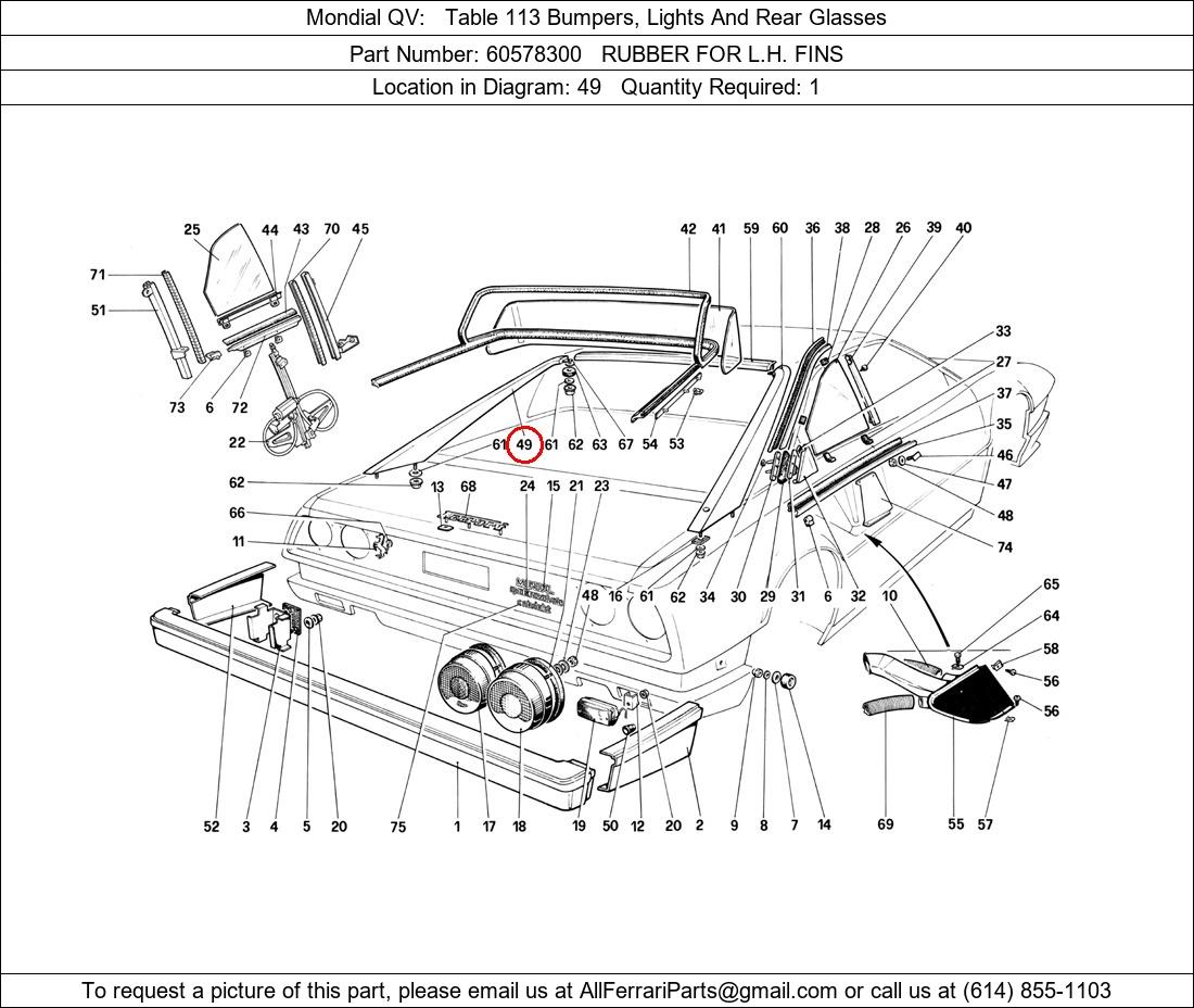 Ferrari Part 60578300