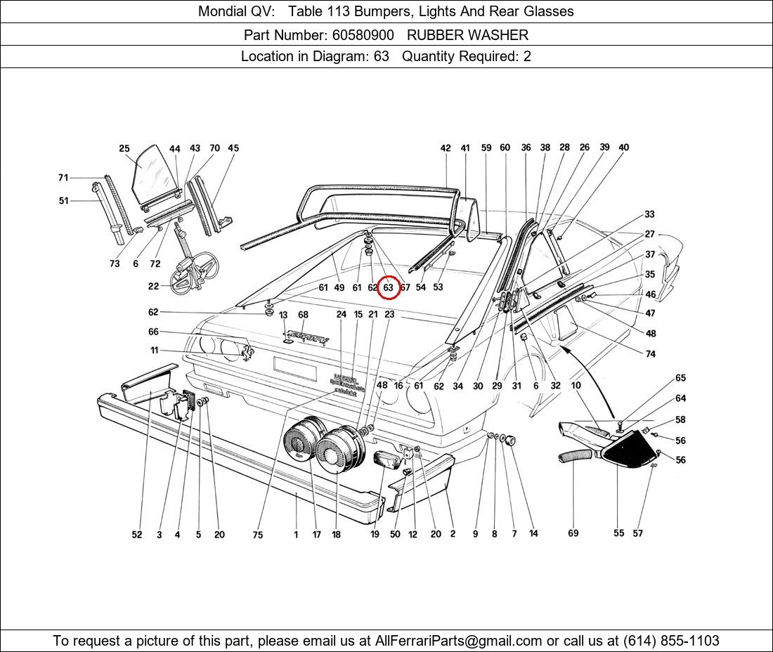 Ferrari Part 60580900