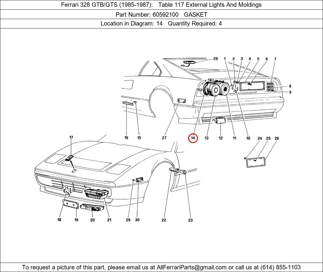 Ferrari Part 60592100