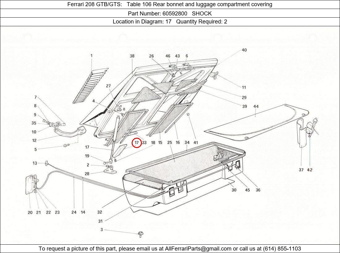 Ferrari Part 60592800