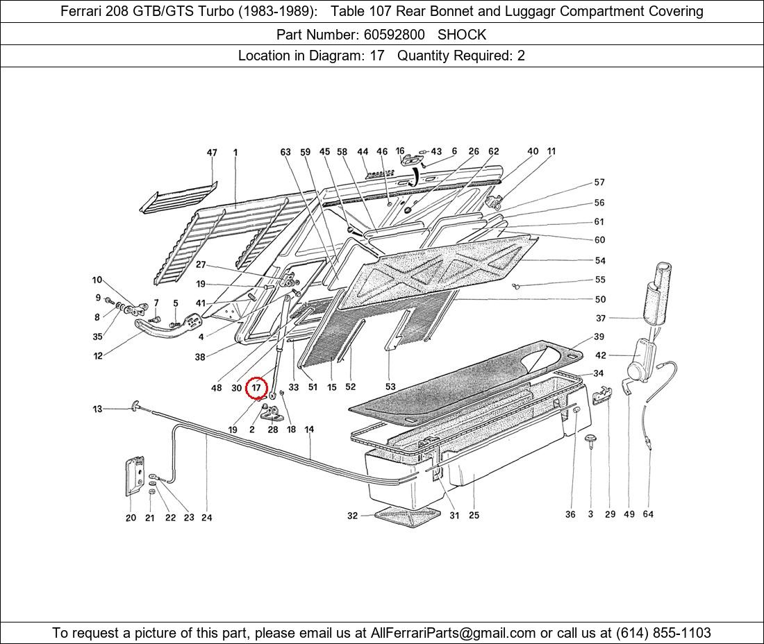 Ferrari Part 60592800