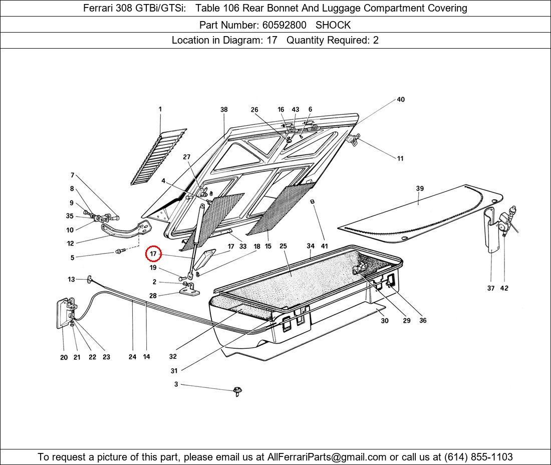 Ferrari Part 60592800