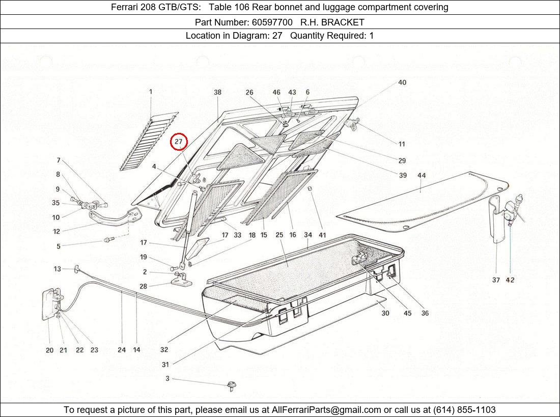 Ferrari Part 60597700