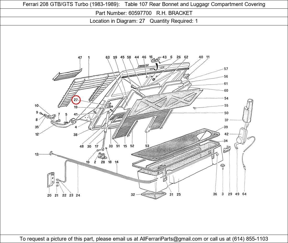 Ferrari Part 60597700