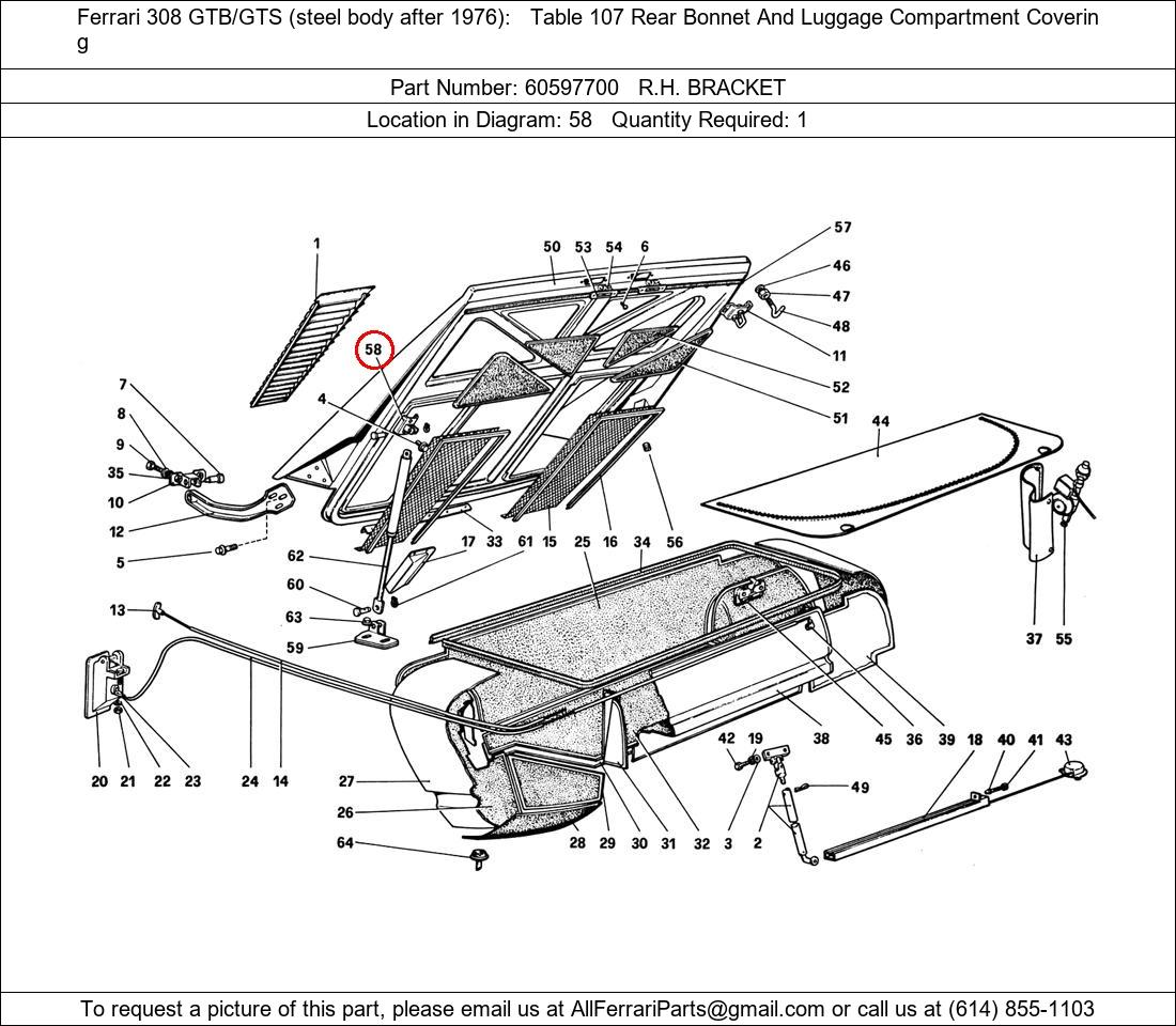 Ferrari Part 60597700