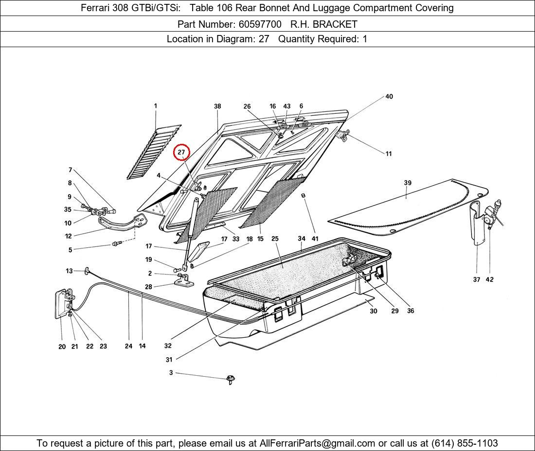 Ferrari Part 60597700