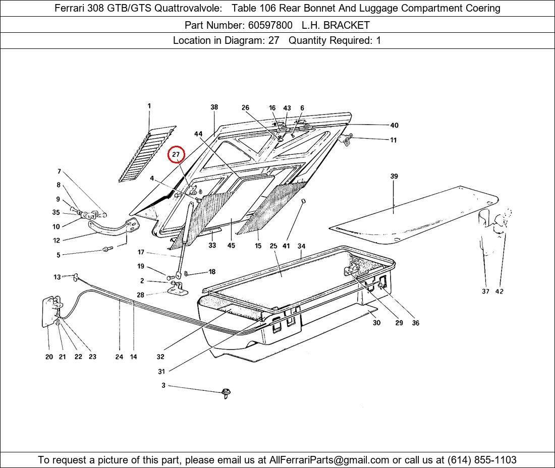 Ferrari Part 60597800