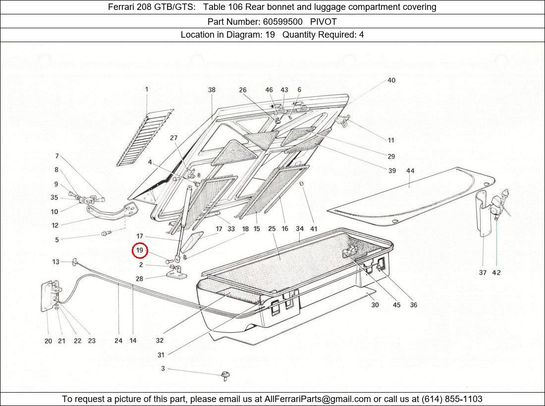 Ferrari Part 60599500