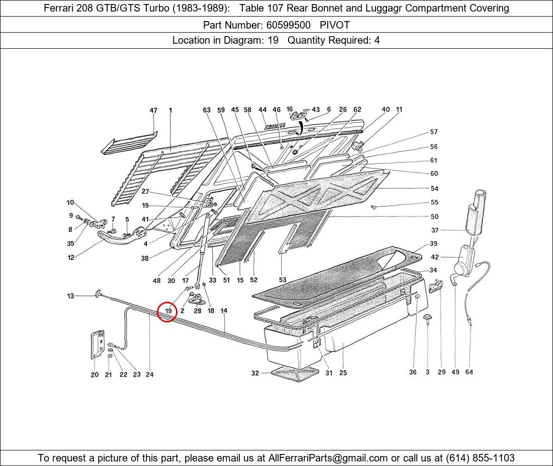 Ferrari Part 60599500