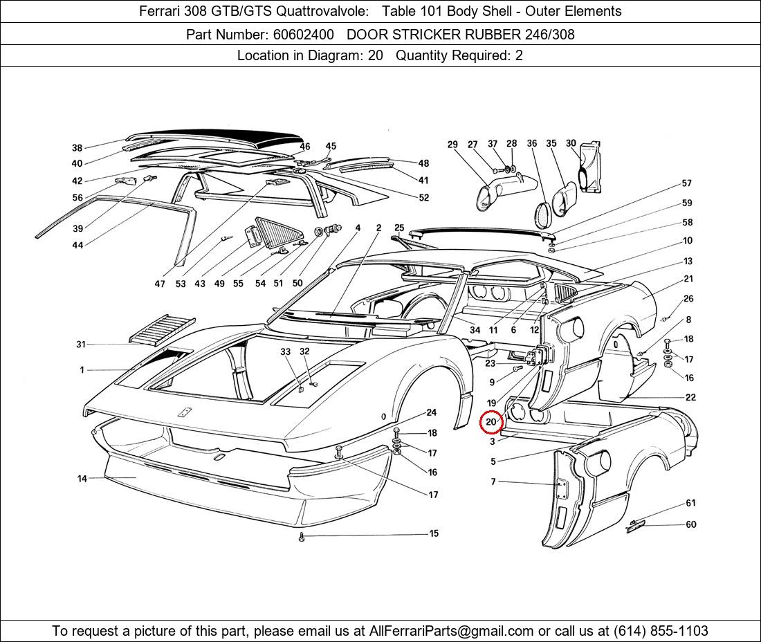 Ferrari Part 60602400