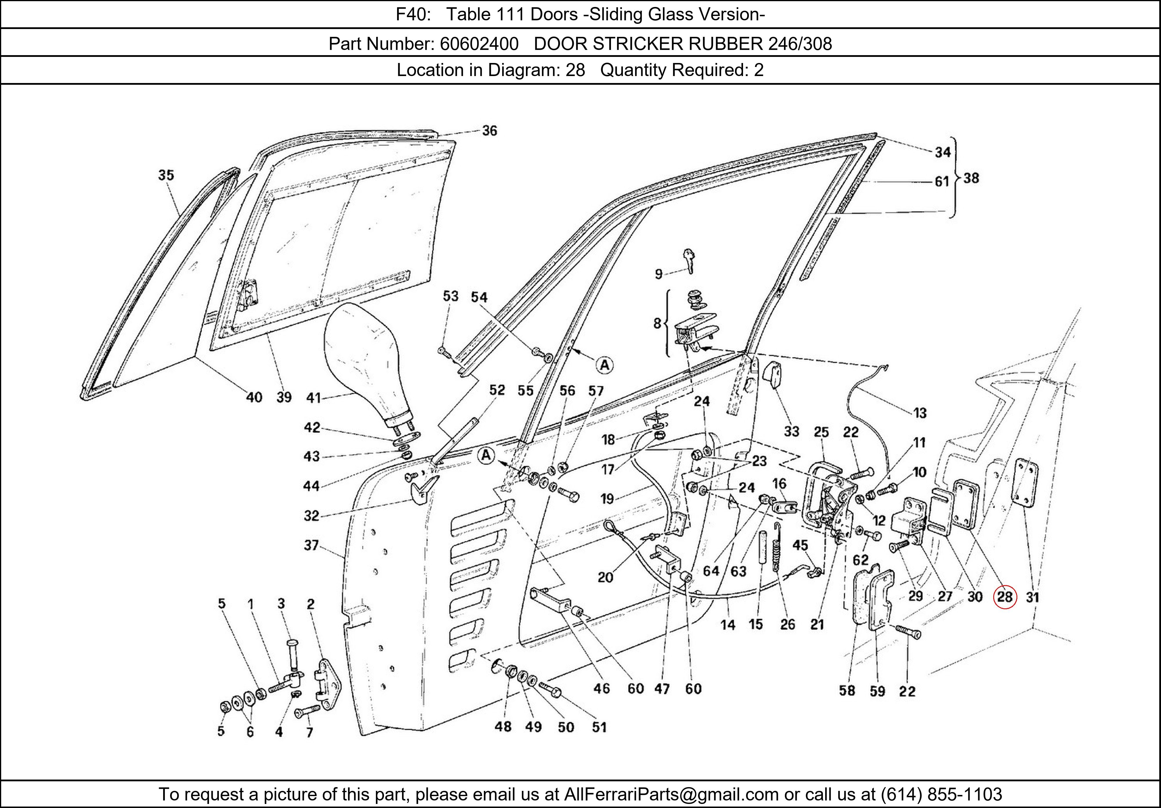 Ferrari Part 60602400