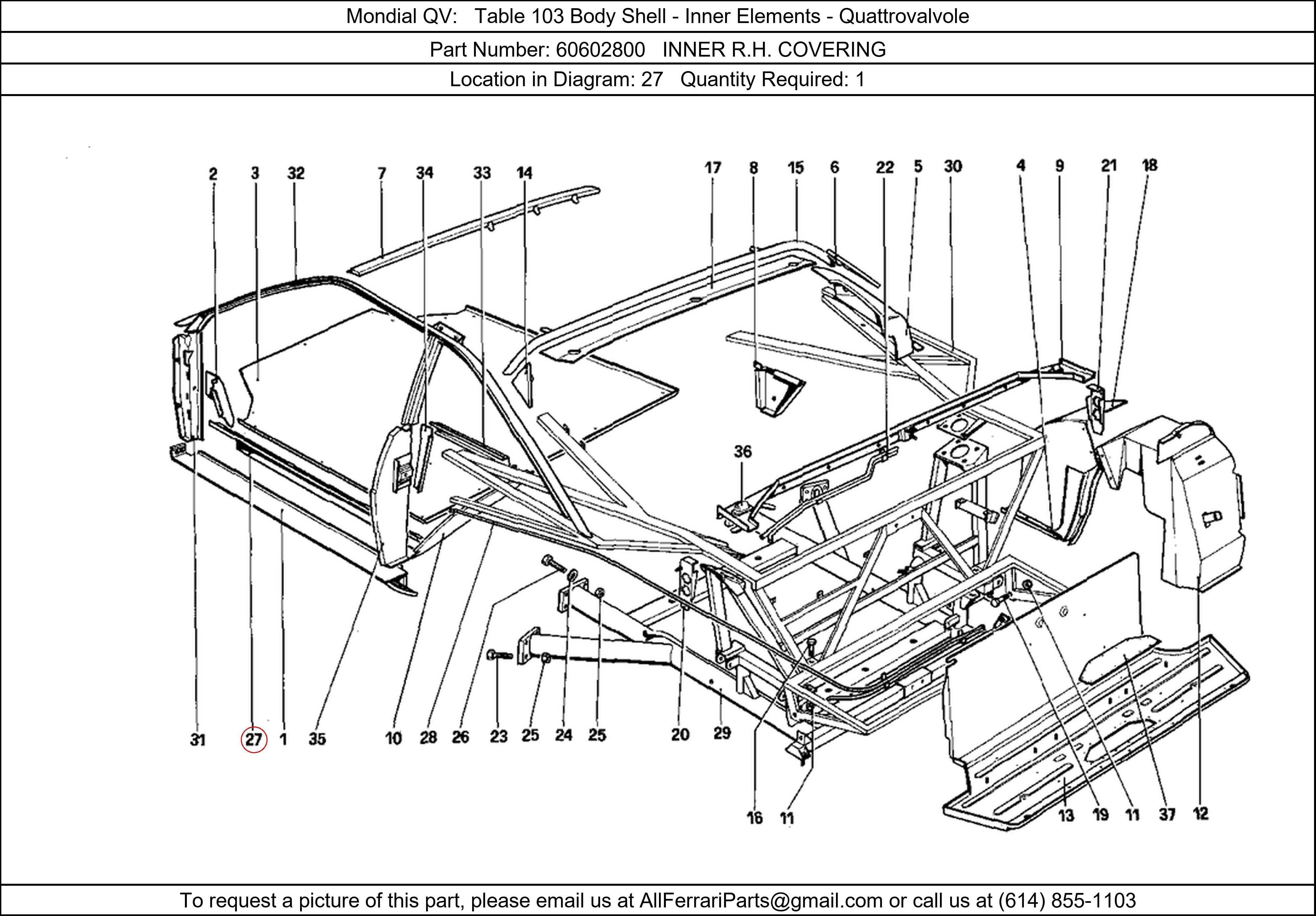 Ferrari Part 60602800