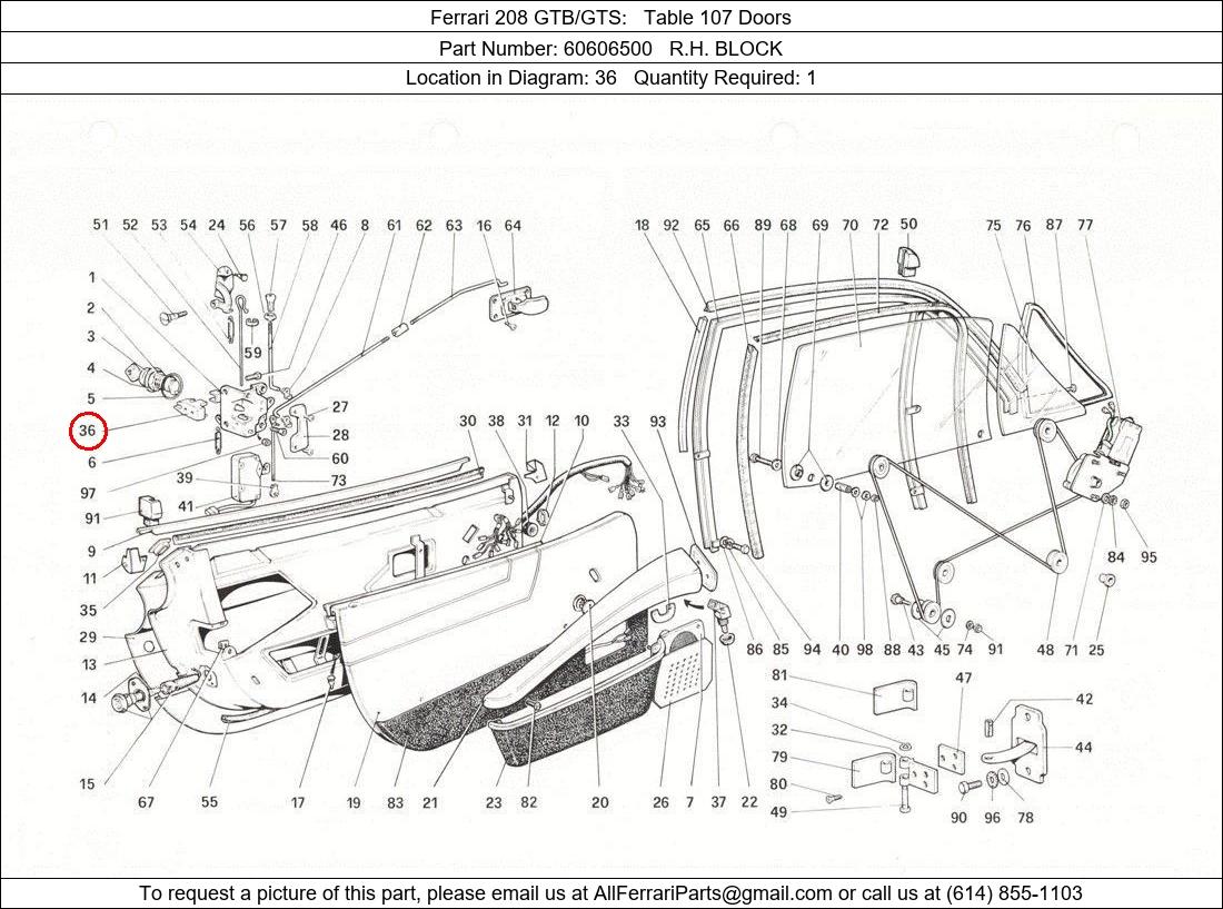 Ferrari Part 60606500