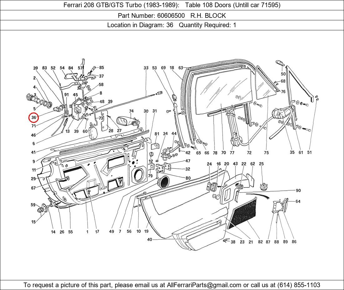 Ferrari Part 60606500