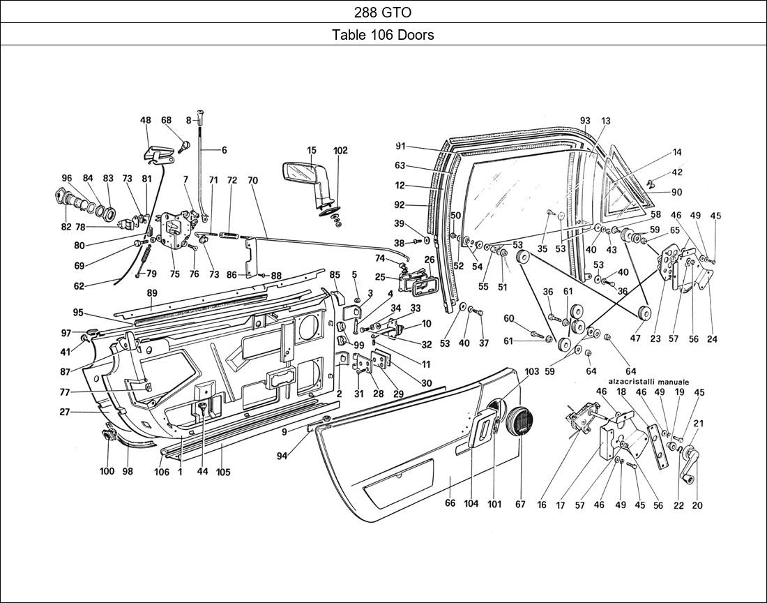 Ferrari Part 60606500