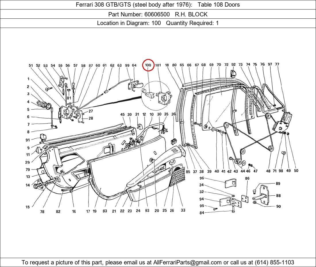 Ferrari Part 60606500