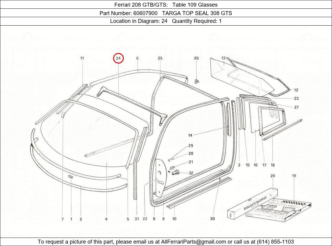 Ferrari Part 60607900