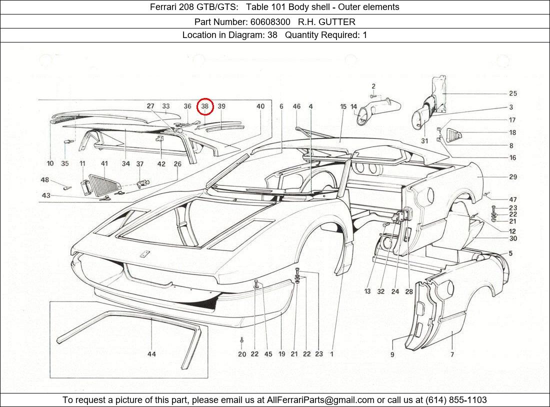 Ferrari Part 60608300