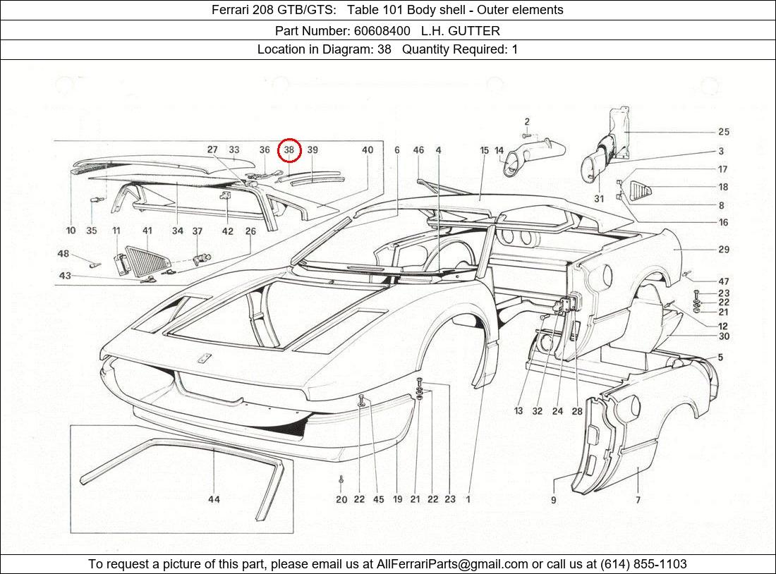 Ferrari Part 60608400