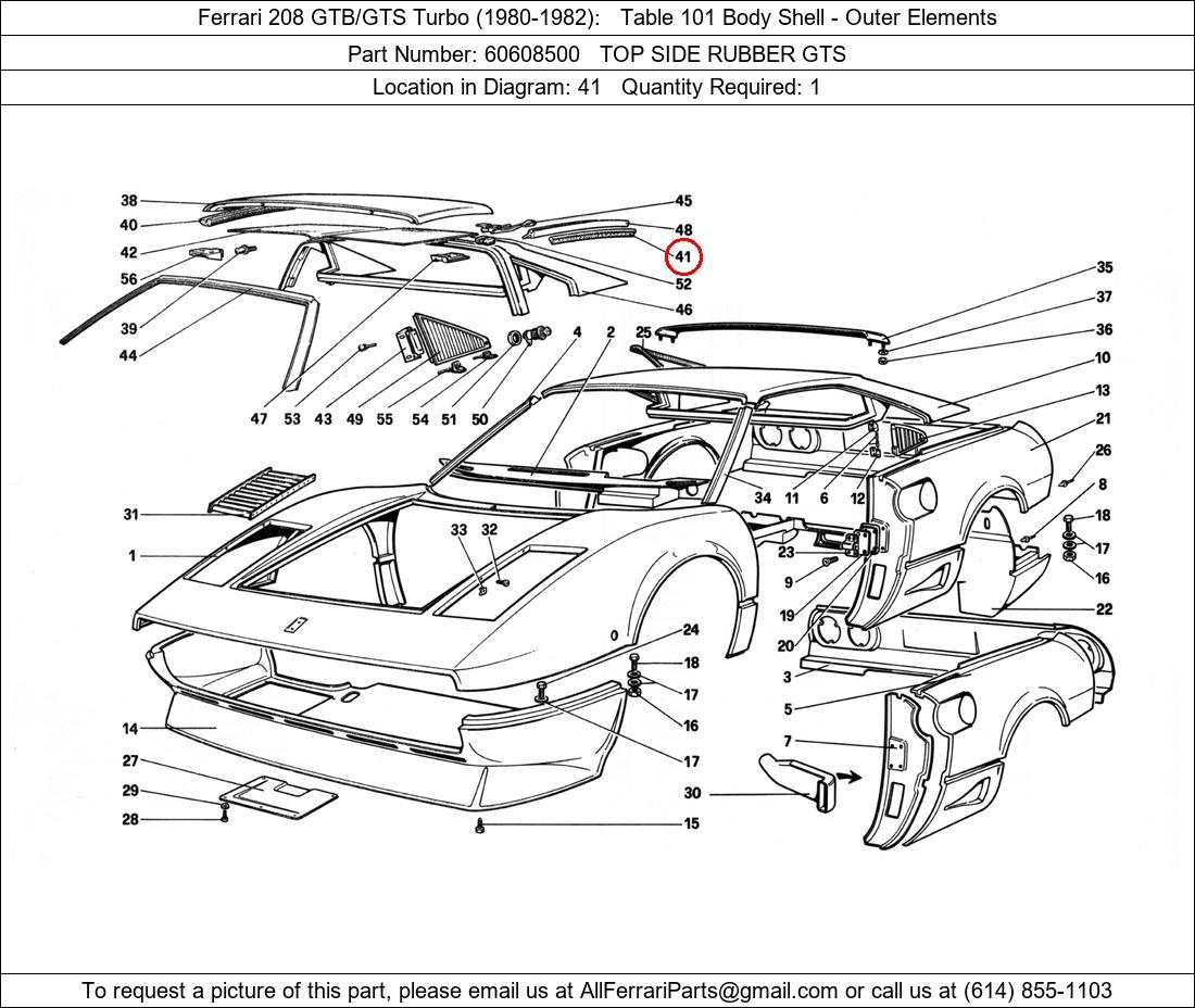 Ferrari Part 60608500