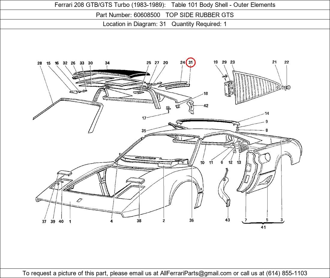 Ferrari Part 60608500