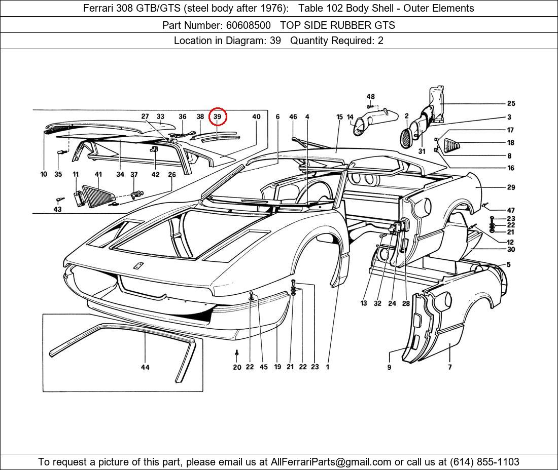 Ferrari Part 60608500