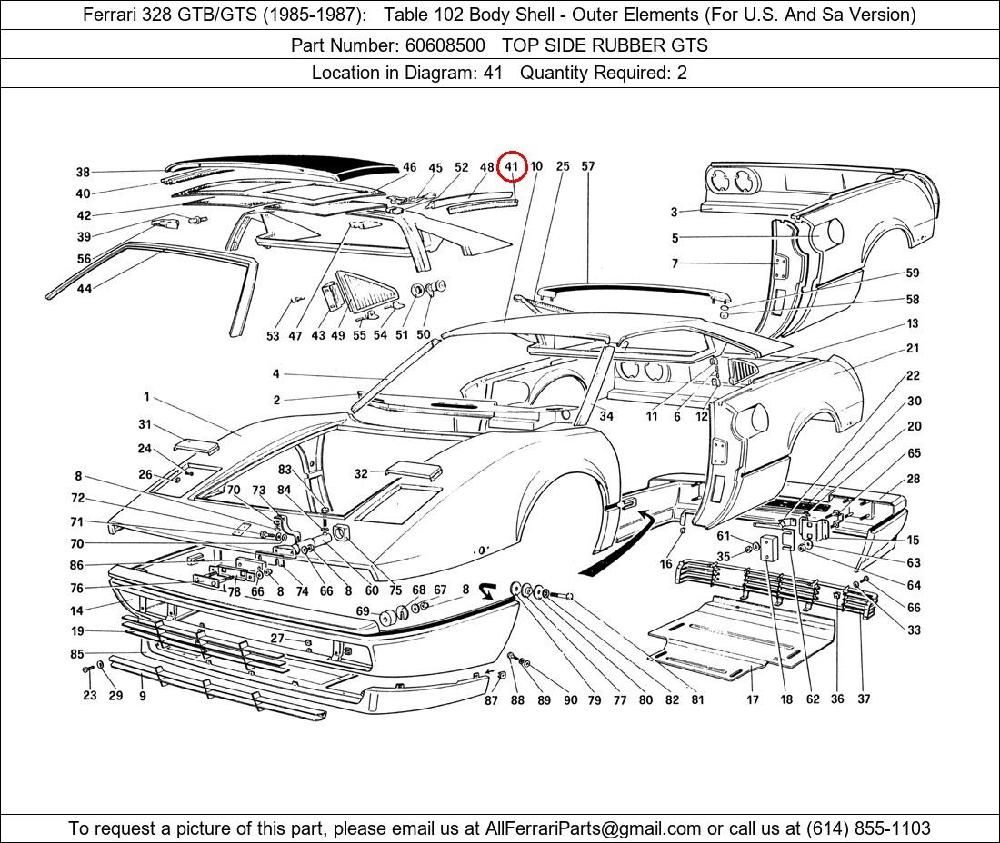 Ferrari Part 60608500