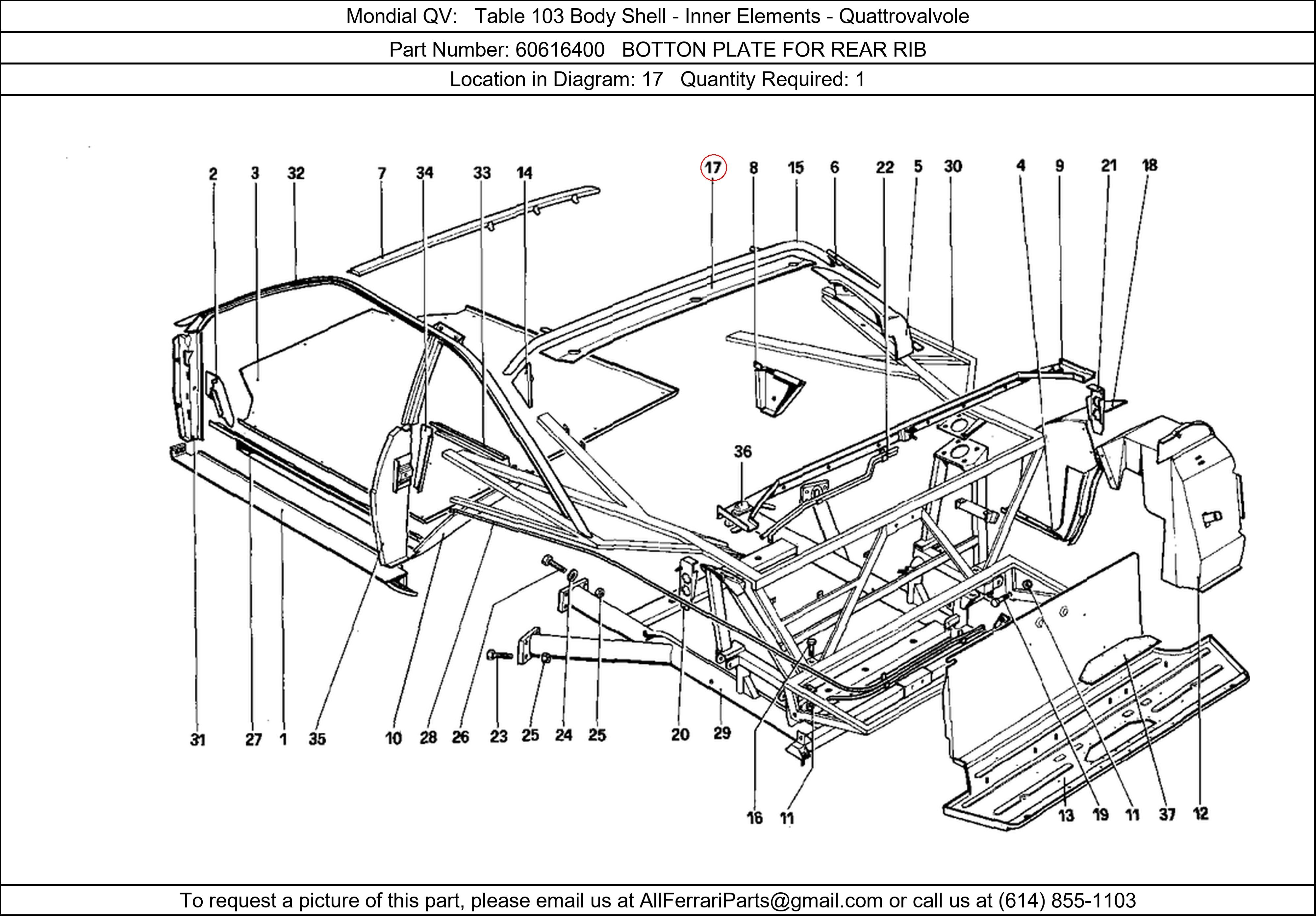 Ferrari Part 60616400