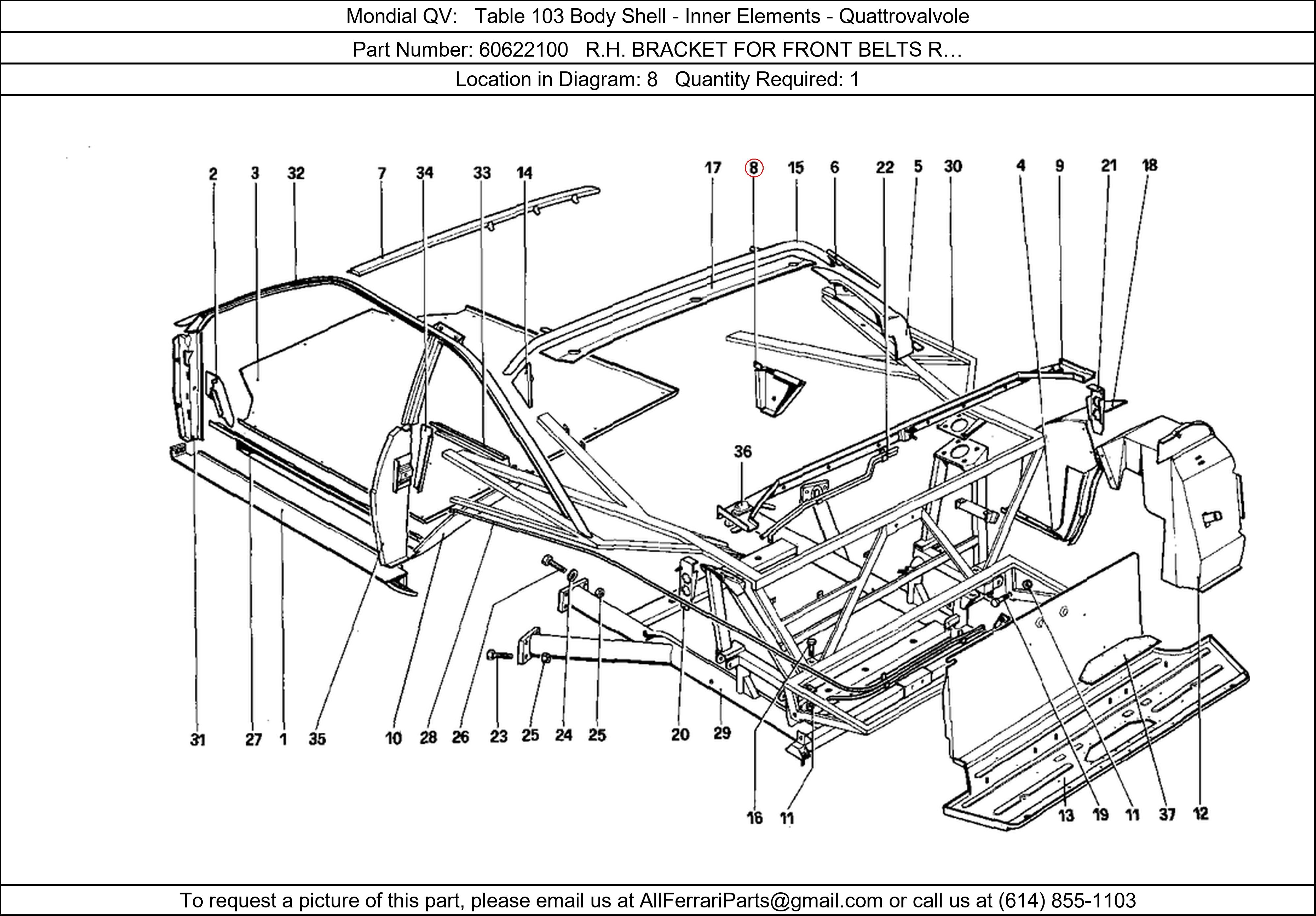 Ferrari Part 60622100