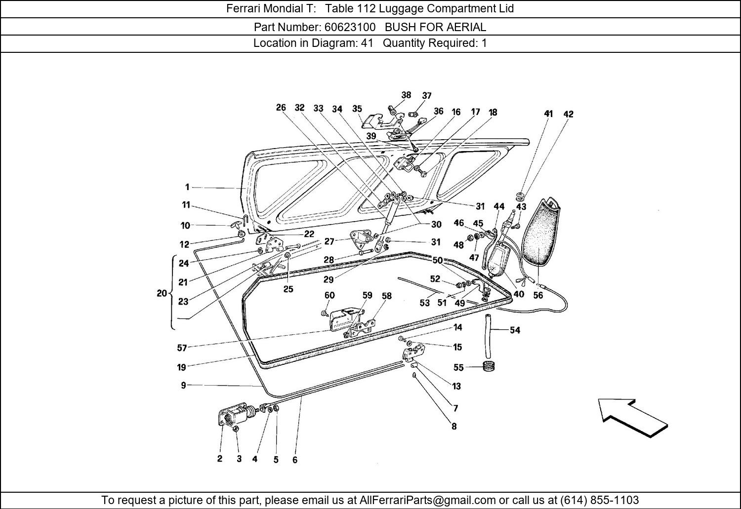 Ferrari Part 60623100
