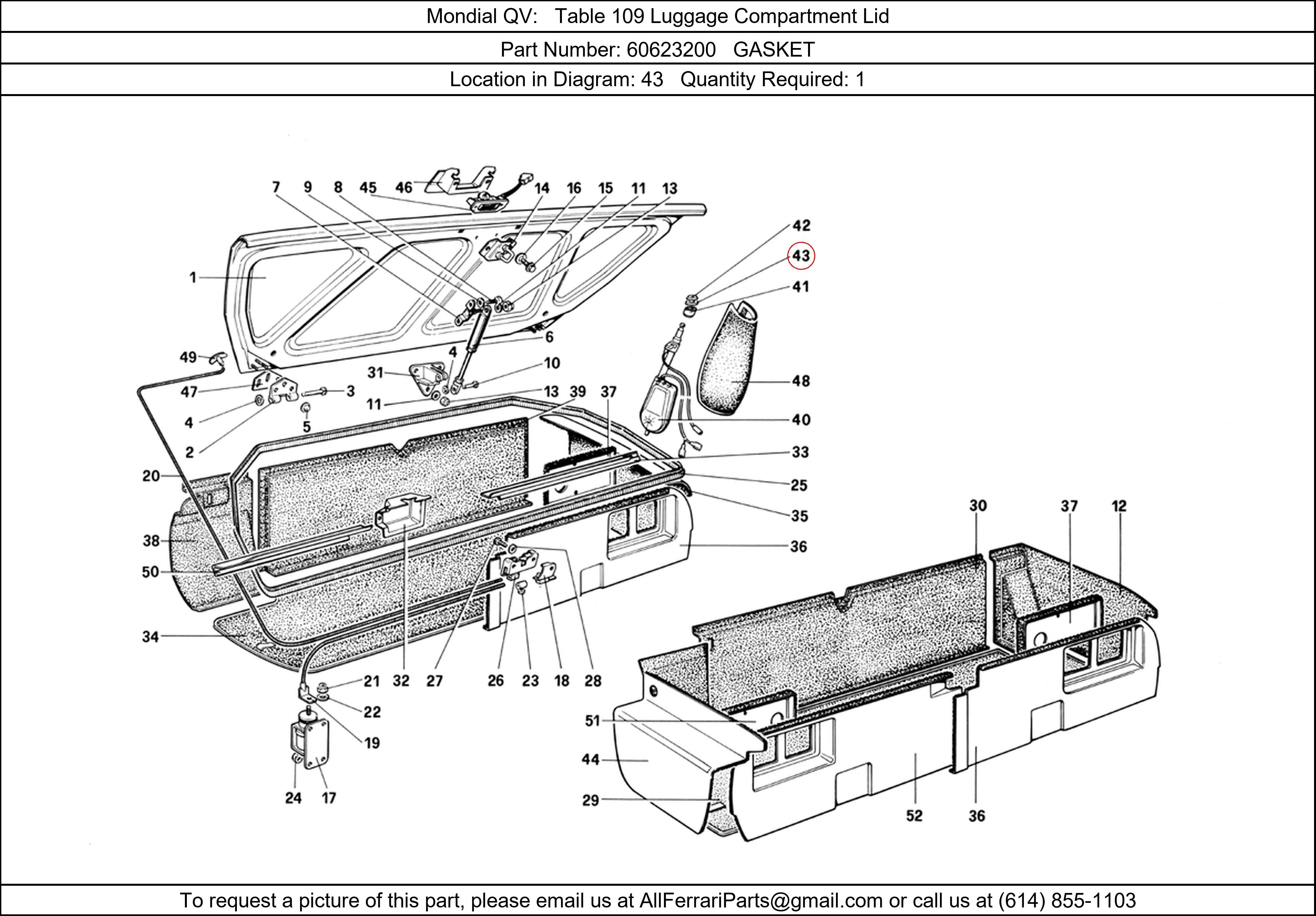 Ferrari Part 60623200