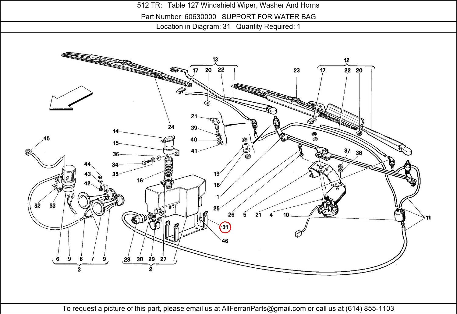 Ferrari Part 60630000