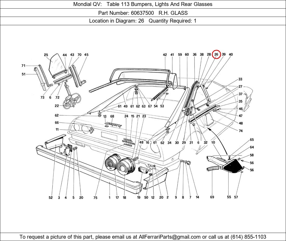 Ferrari Part 60637500