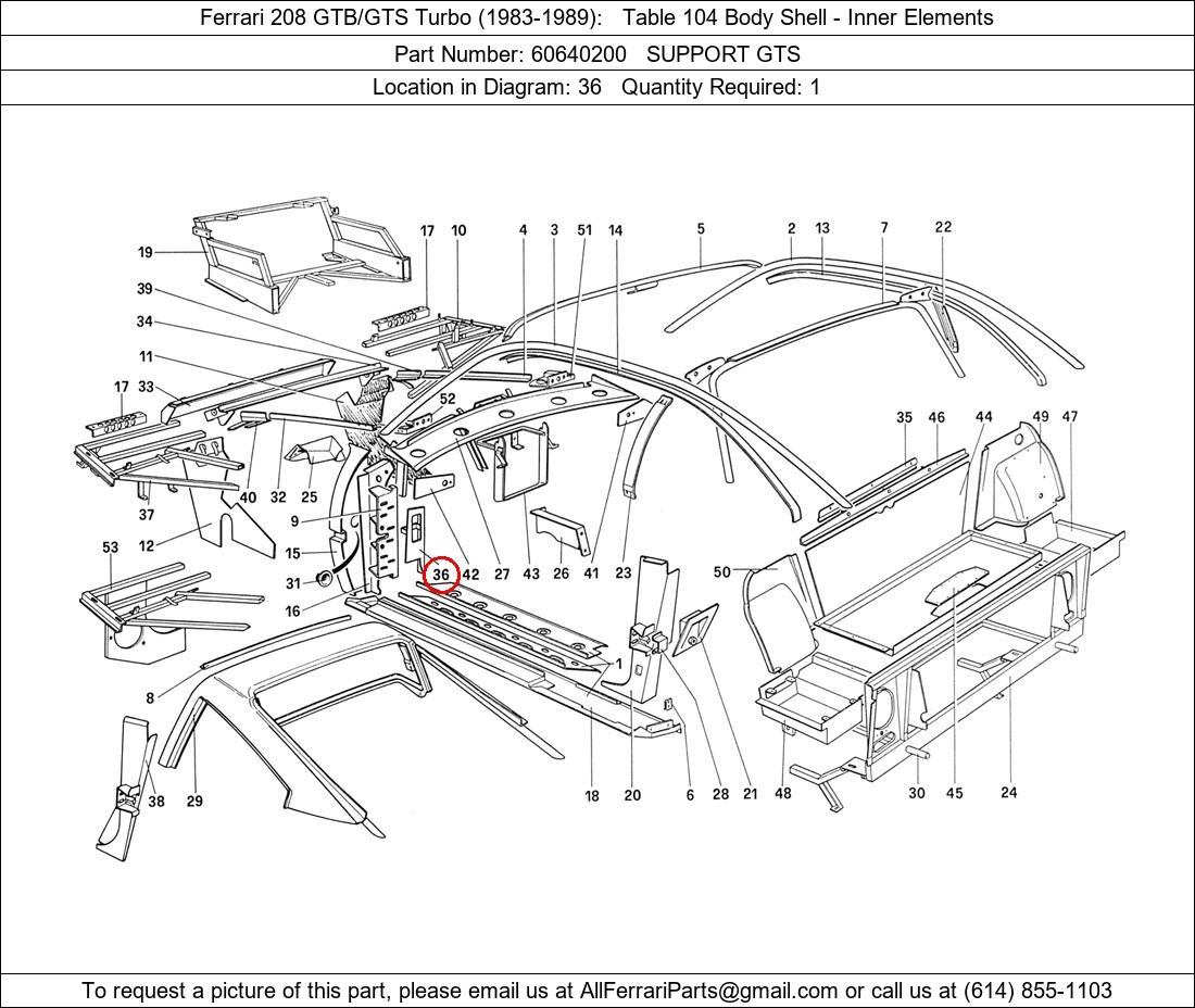 Ferrari Part 60640200