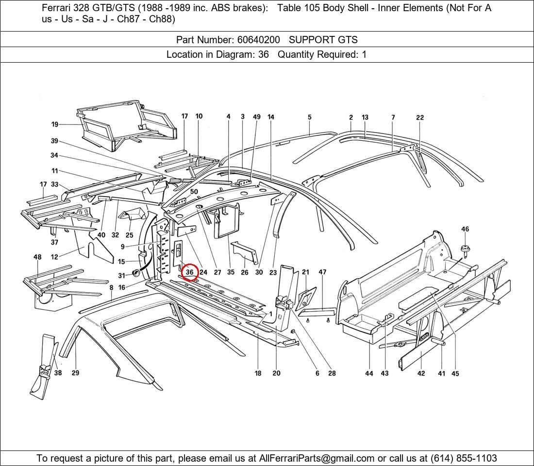 Ferrari Part 60640200