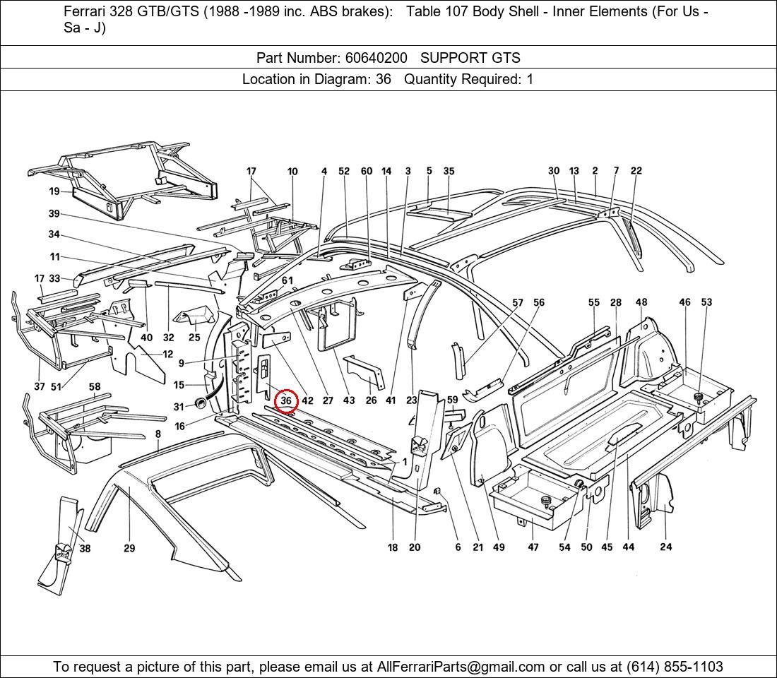 Ferrari Part 60640200