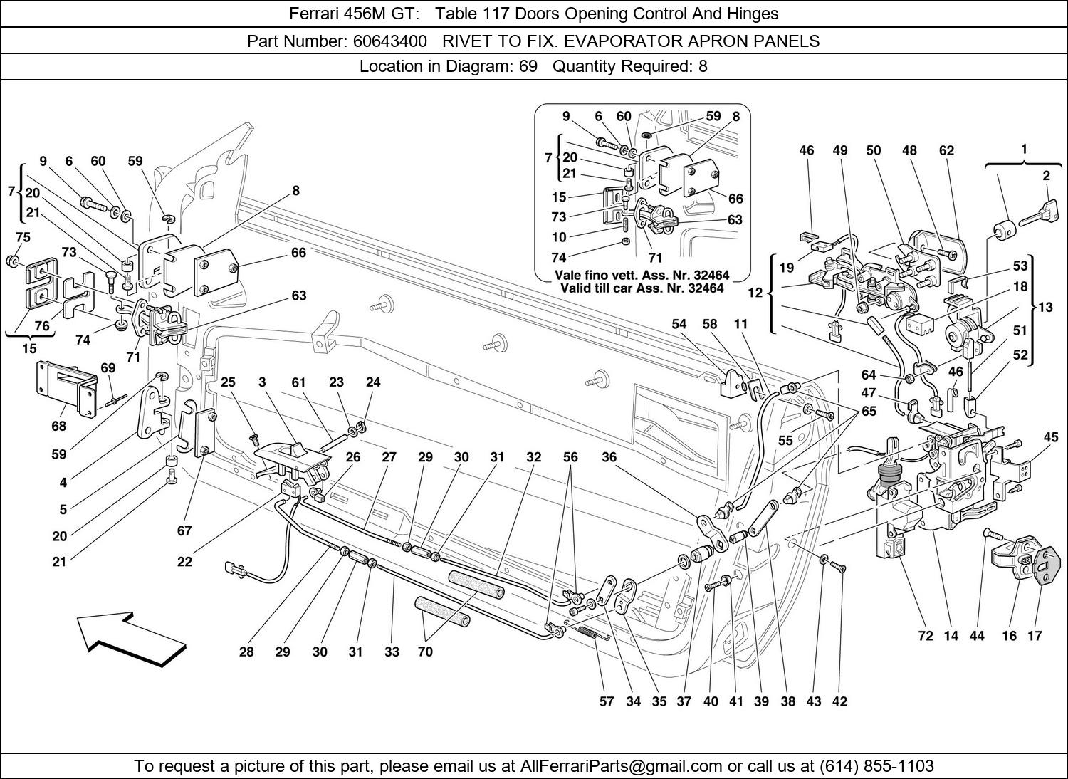 Ferrari Part 60643400
