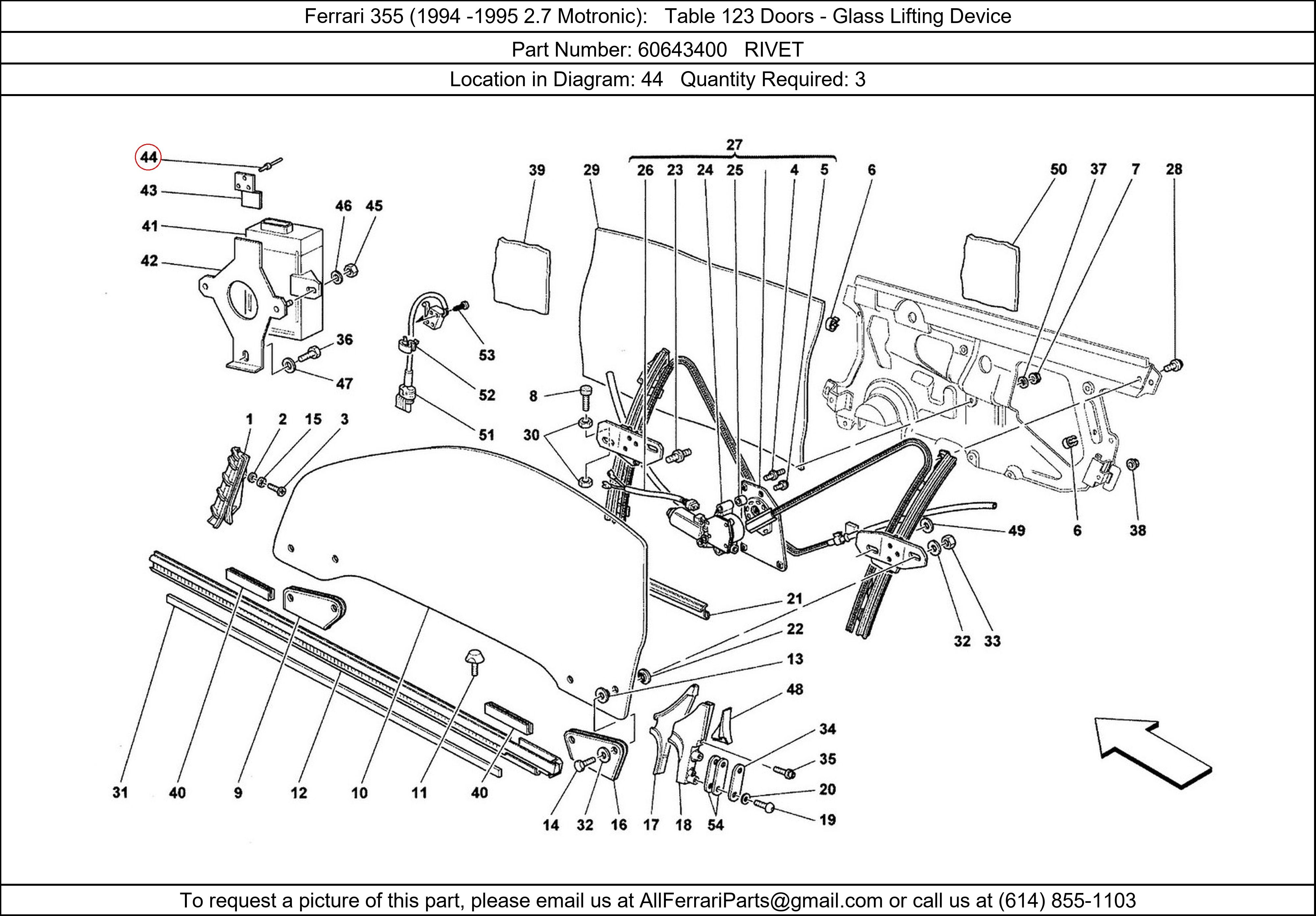 Ferrari Part 60643400