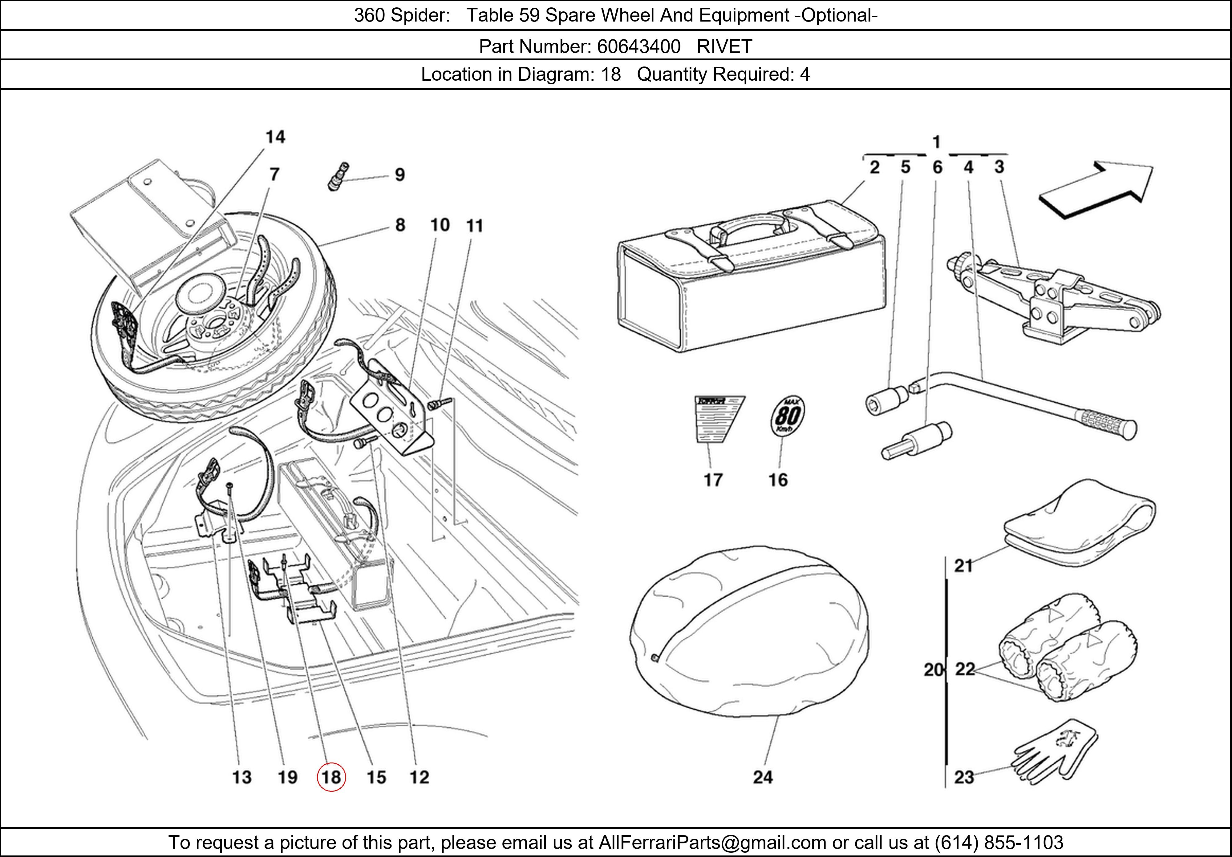 Ferrari Part 60643400