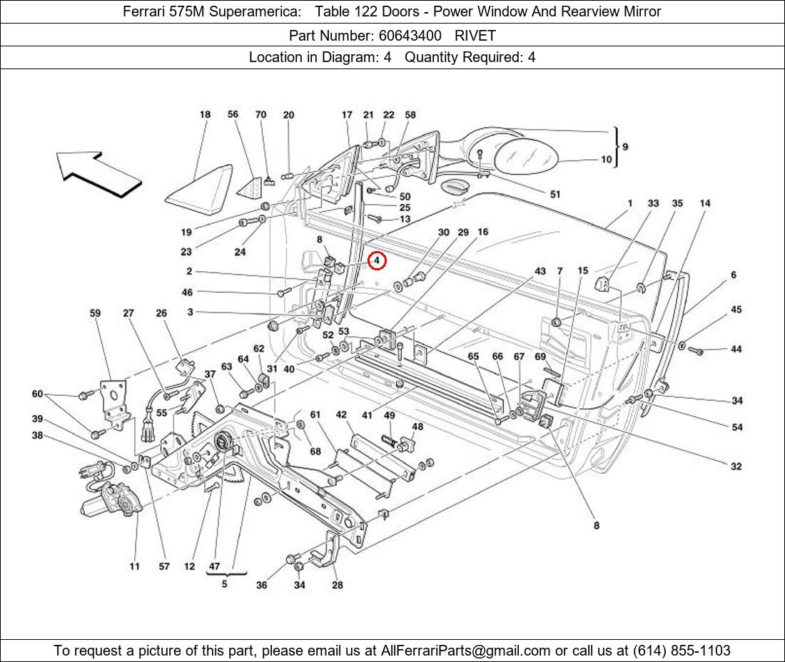 Ferrari Part 60643400