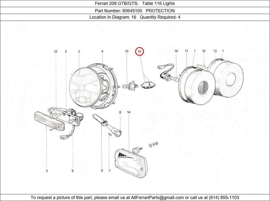 Ferrari Part 60645100