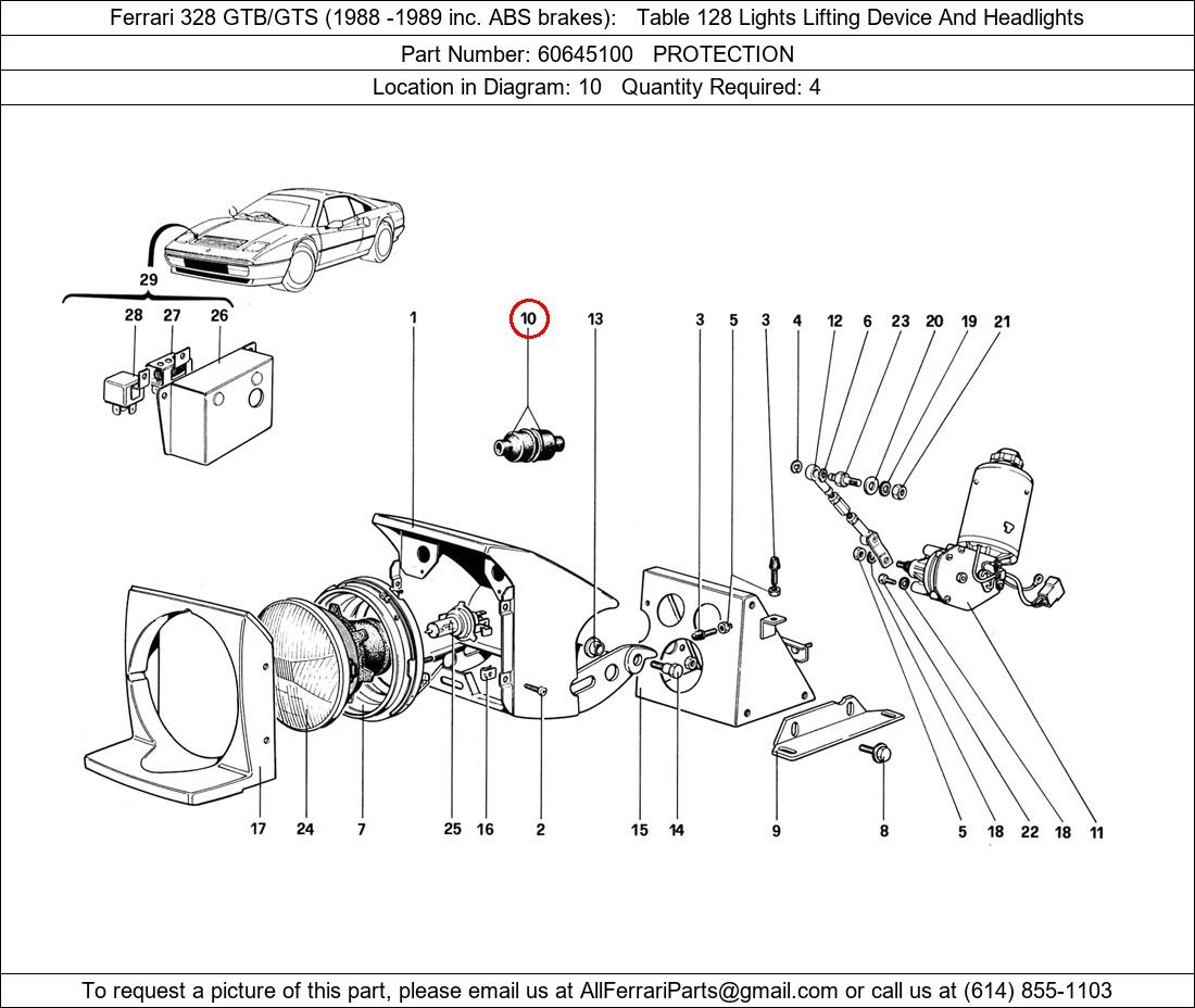 Ferrari Part 60645100