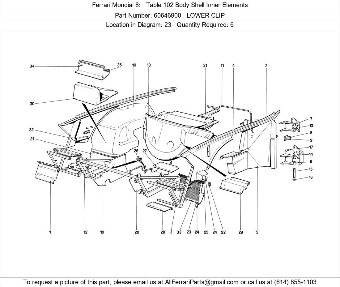 Ferrari Part 60646900