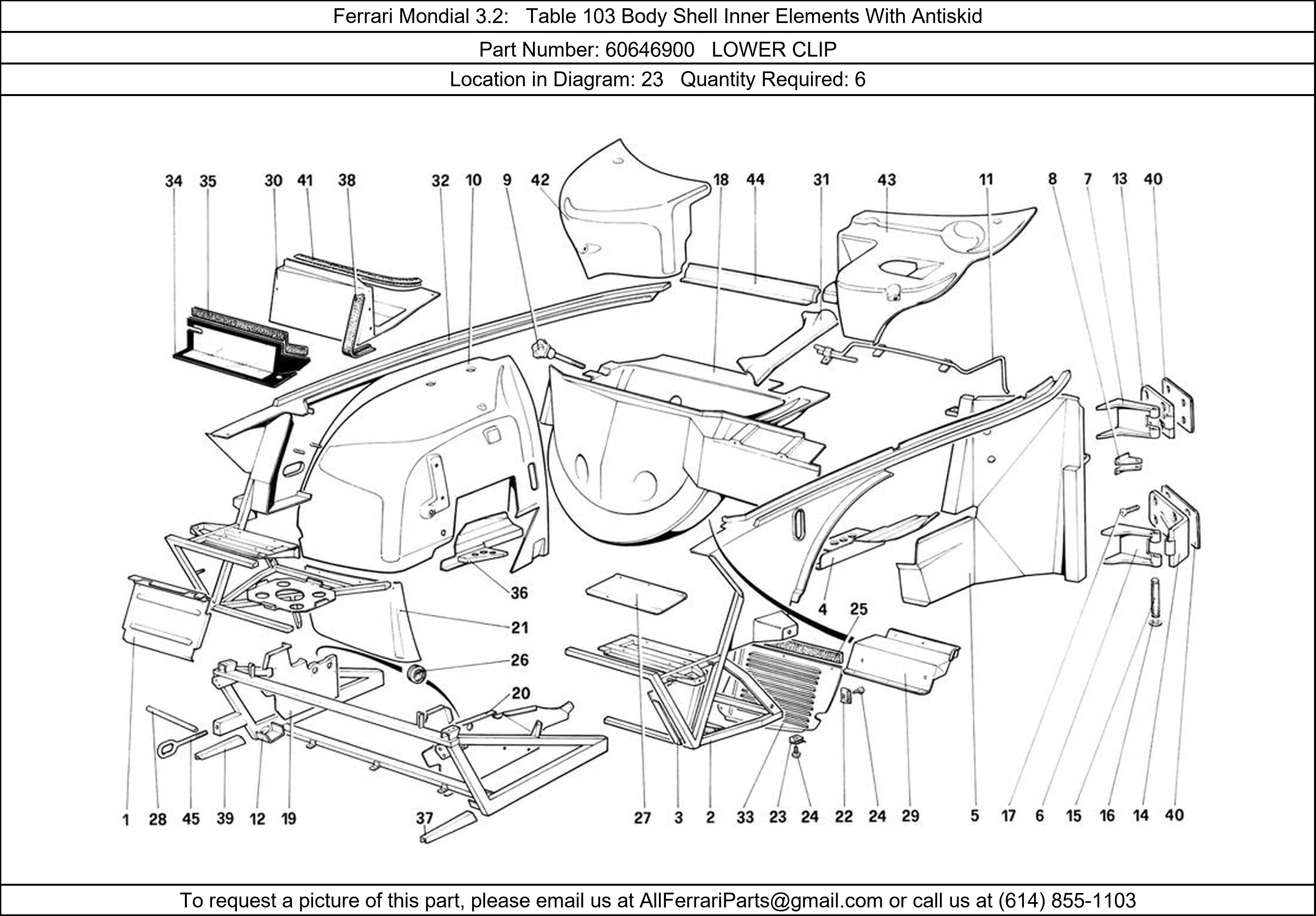 Ferrari Part 60646900