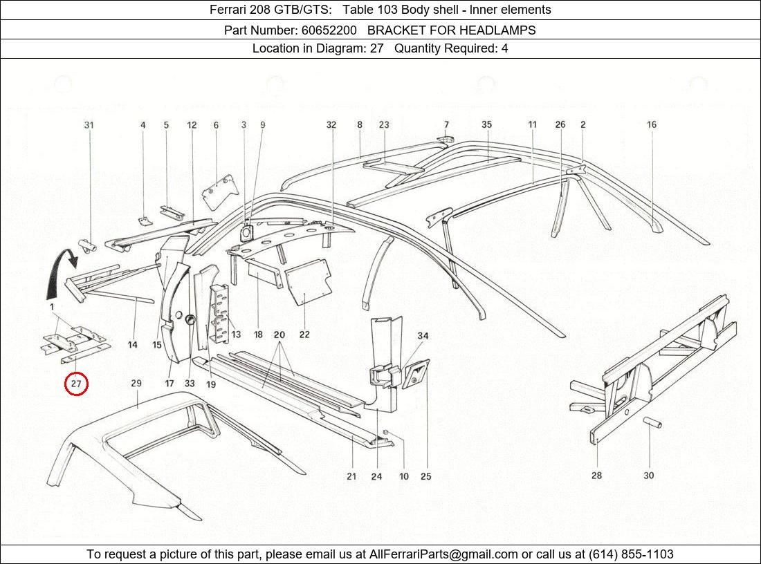 Ferrari Part 60652200